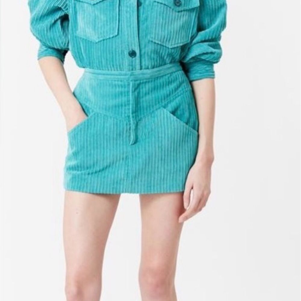 Isabel Marant MELVA CORDUROY MINI SKIRT size 42